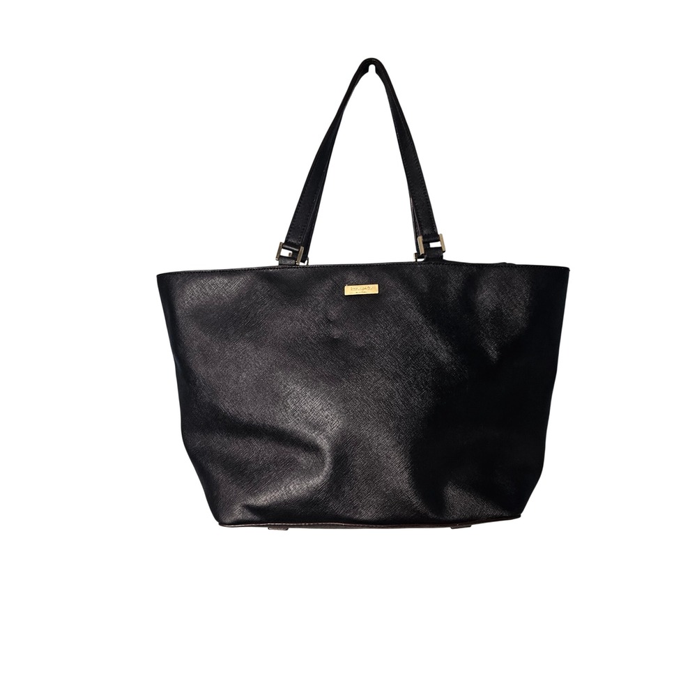 Kate Spade Newbury Lane Jules Black Leather Tote Bag